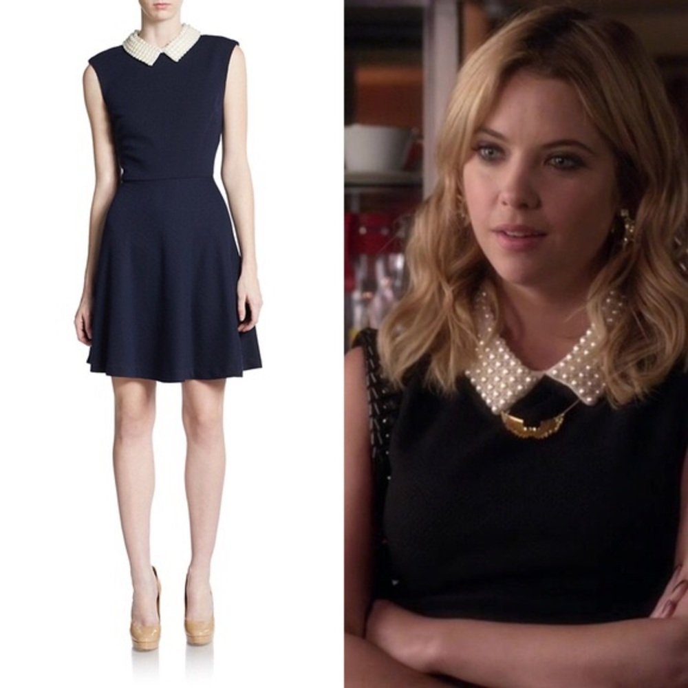 Betsey Johnson Pearl Collar Dress